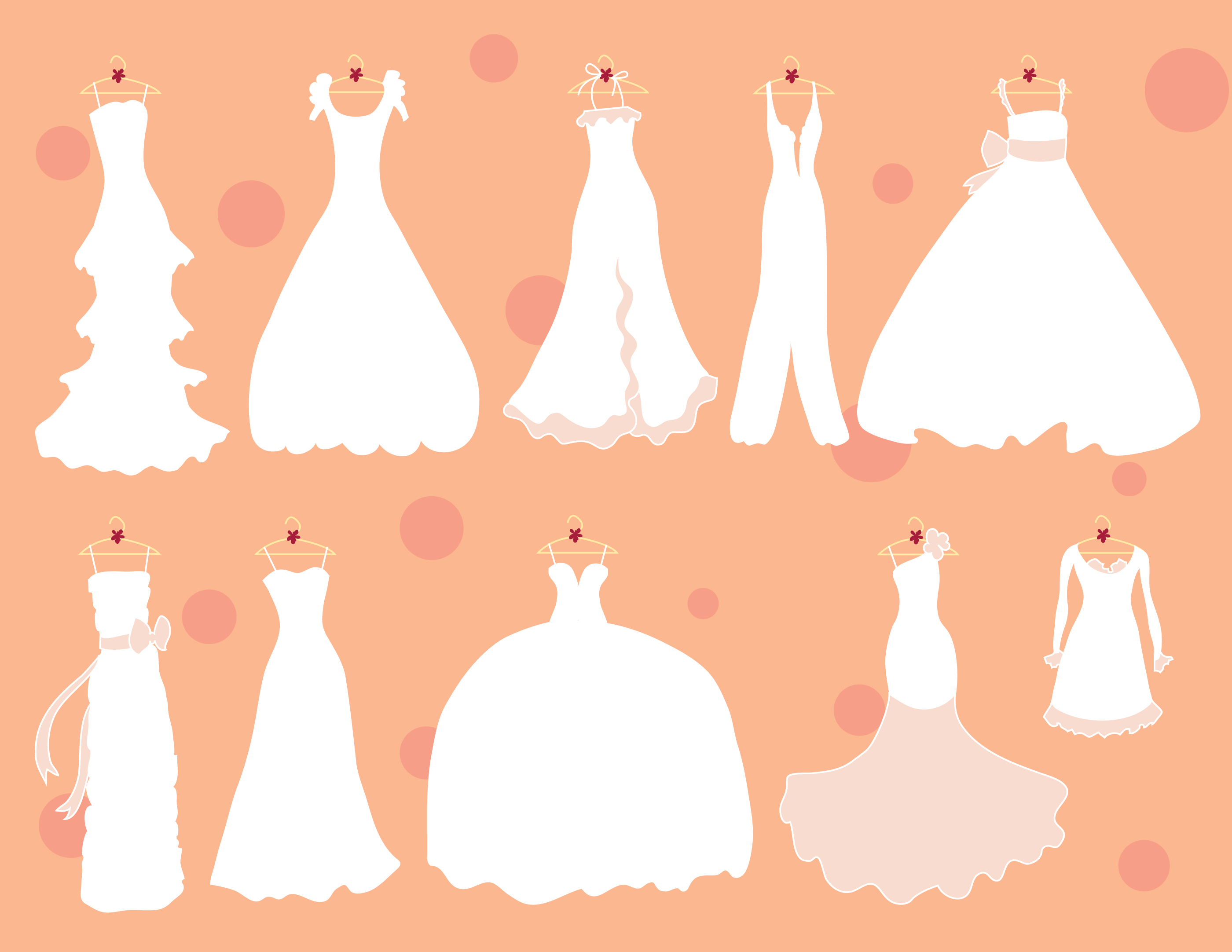Different types of wedding dresses, Trumpet