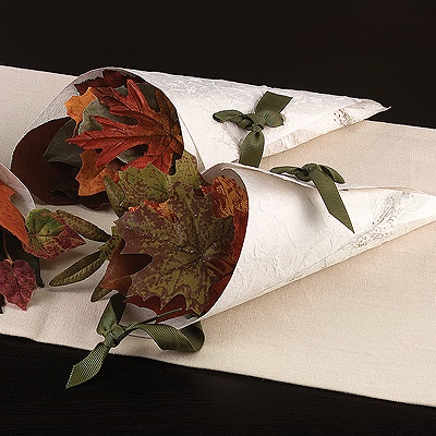 Handmade Paper Pew Cones Handmade Paper Pew Cones