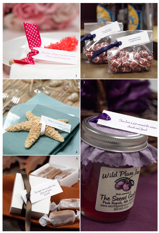 DIY wedding favor gift tags DIY wedding favor gift tags