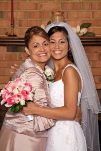 wedding planning with mom