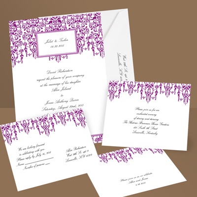 cheap wedding invitations with free response cards