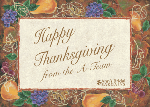 Happy Thanksgiving from the A-Team Happy Thanksgiving from the A-Team