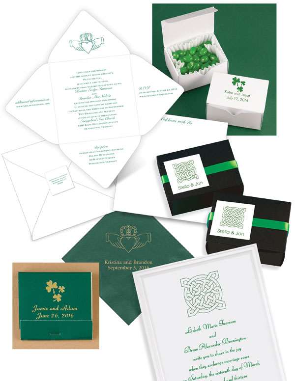 celtic wedding invitations