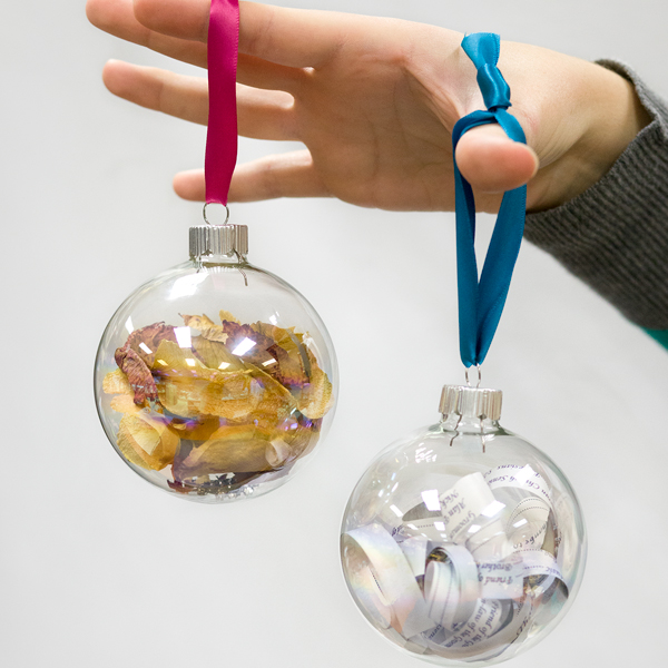 DIY Wedding Keepsake Ornaments