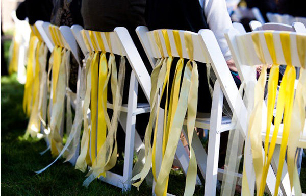 Great Ideas For Wedding Chair Decorations