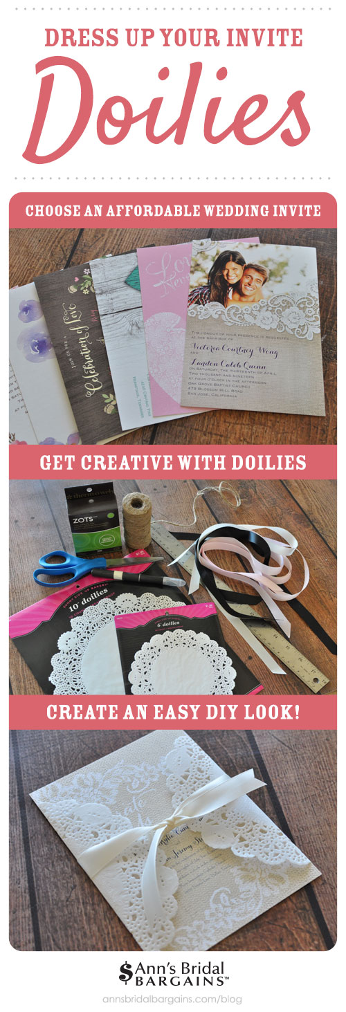 Dress Up Your Invite: Doilies
