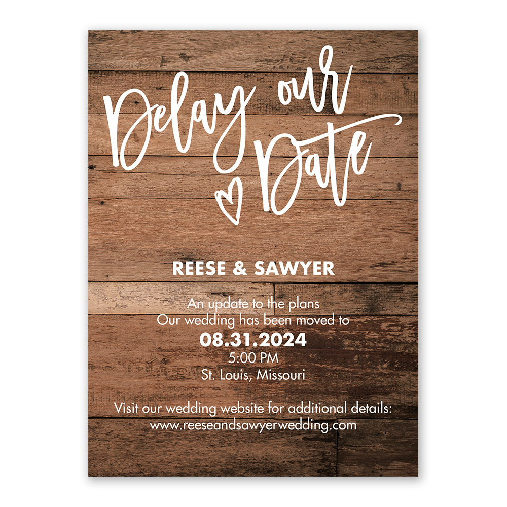 Personalised Round Wedding Change of Date Save The Date New Evening Magnet Rb49c