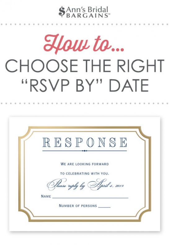 Rsvp dating advice